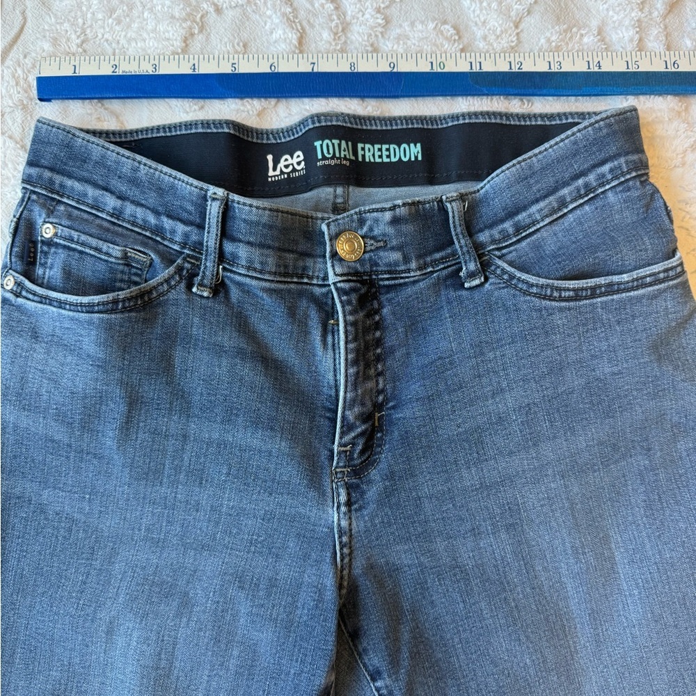 Lee Women's Total Freedom High Rise Denim Jeans